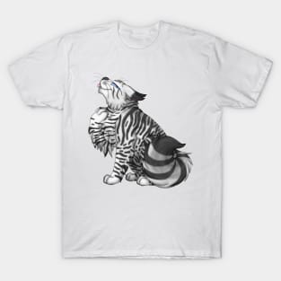 Silver Tabby Longhair T-Shirt